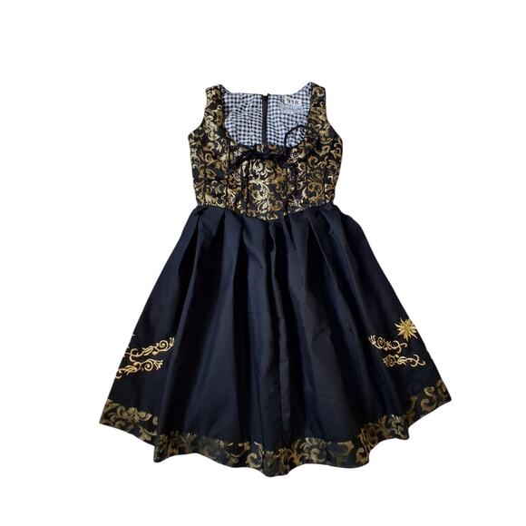 Edelweiss Creek Womens size Small Oktoberfest Dirndl Embriodered Milkmaid Dress - Picture 1 of 13